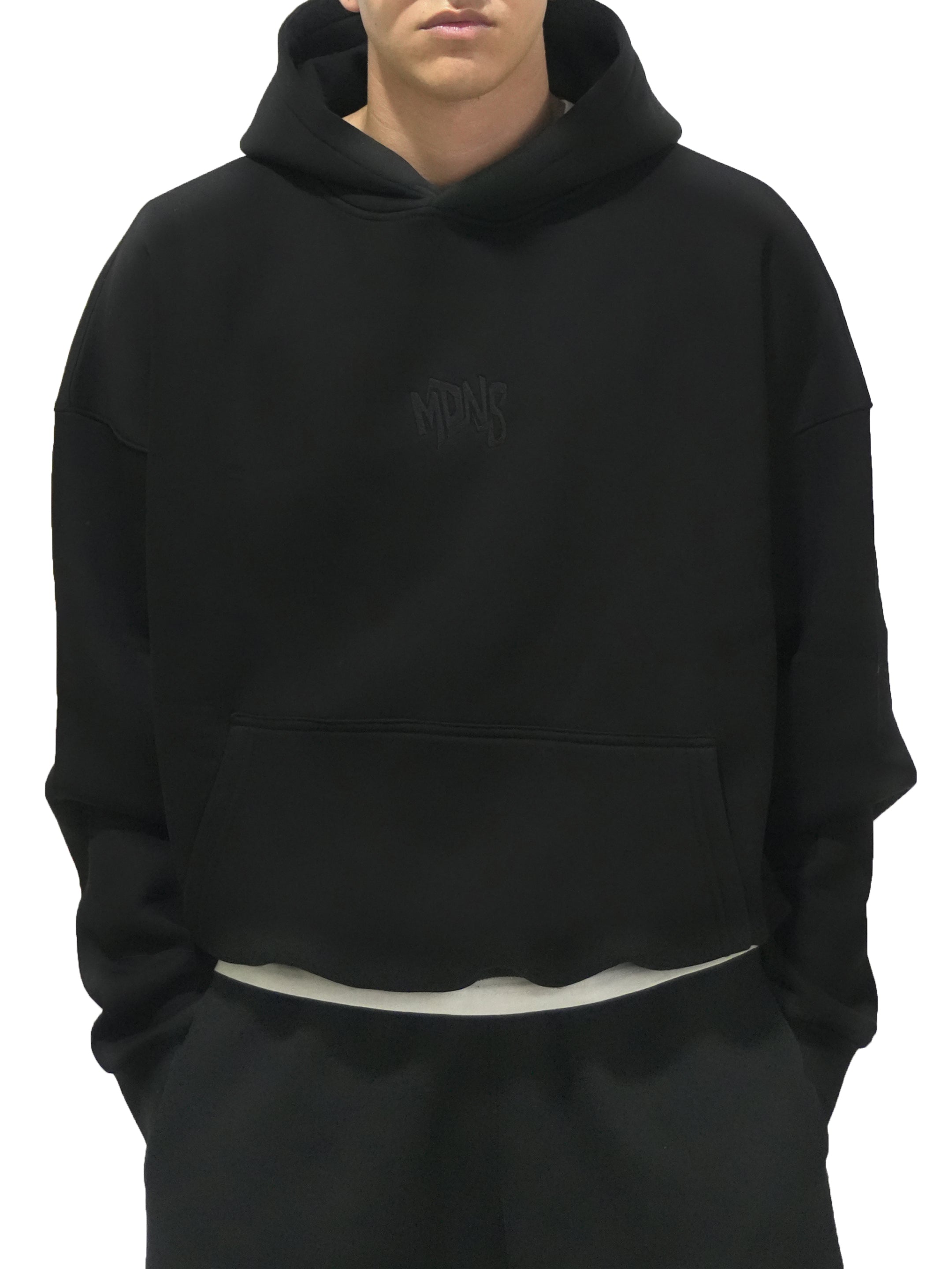 THE MADNESS HOODIE JETBLACK