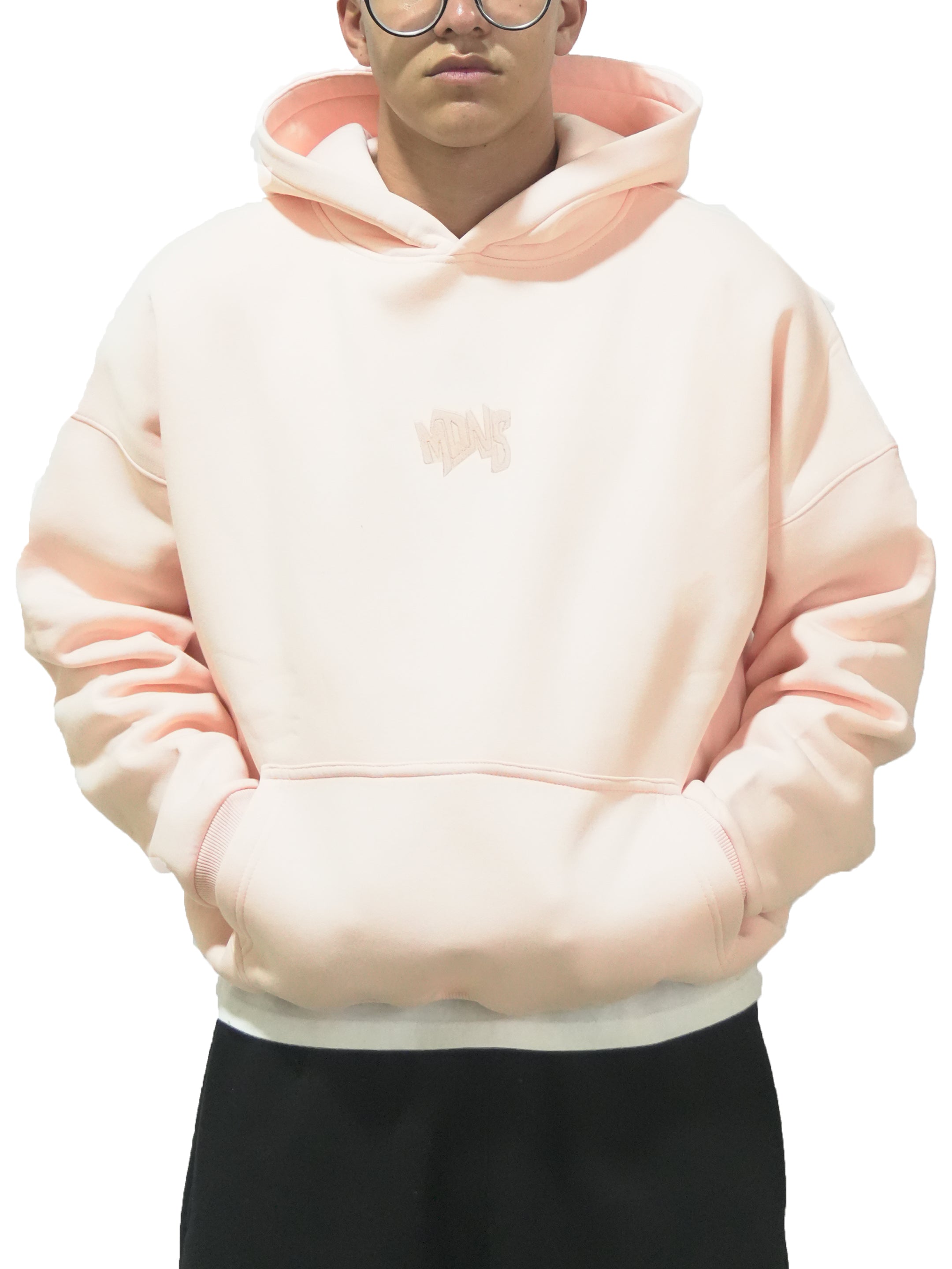 THE MADNESS HOODIE NUDEPINK