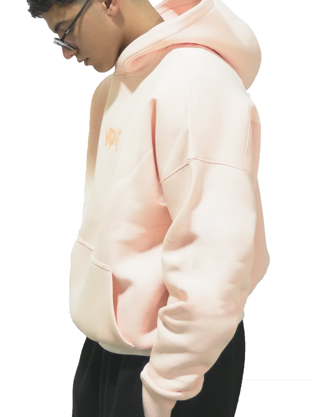 THE MADNESS HOODIE NUDEPINK