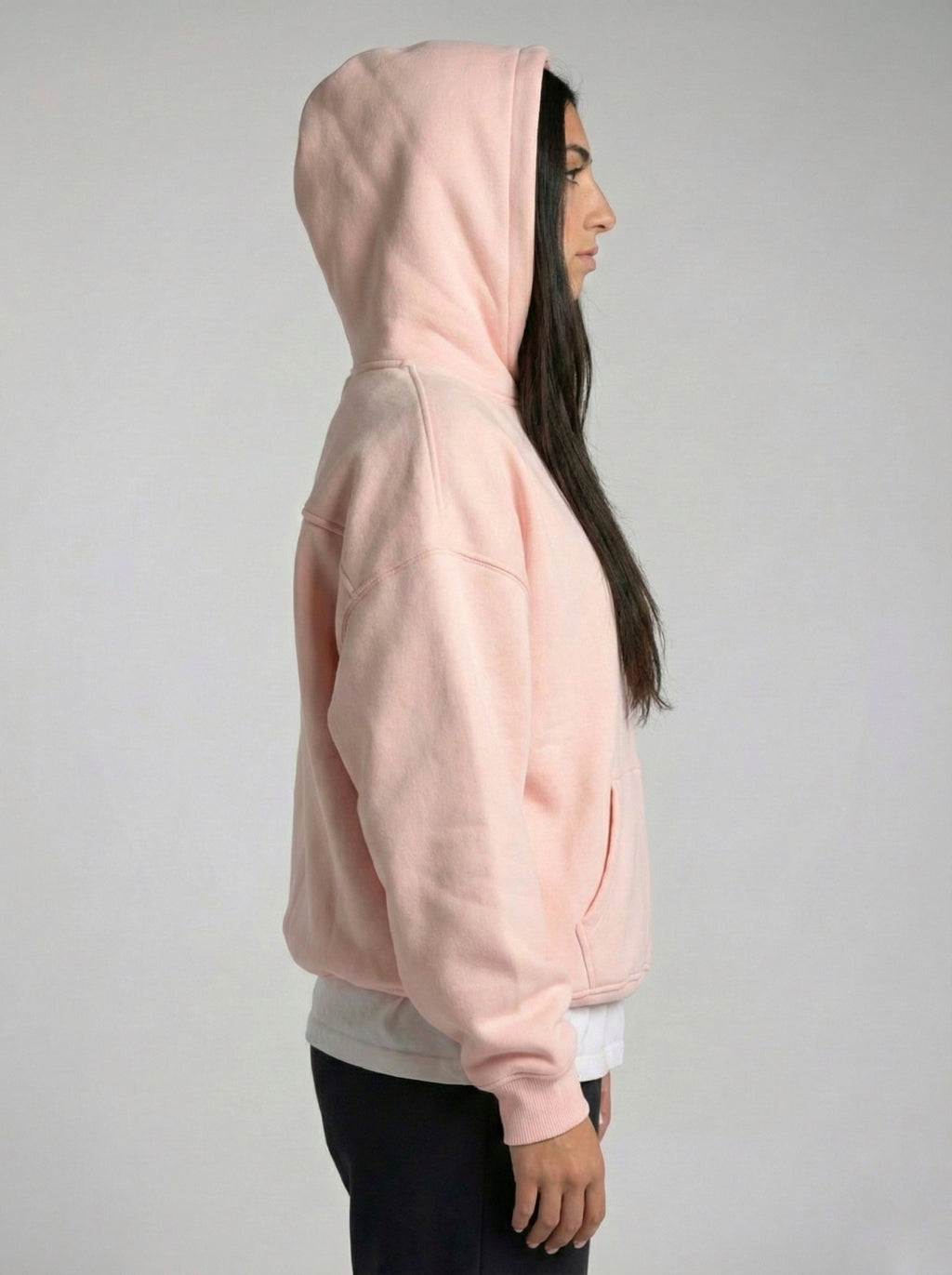 THE MADNESS HOODIE NUDEPINK