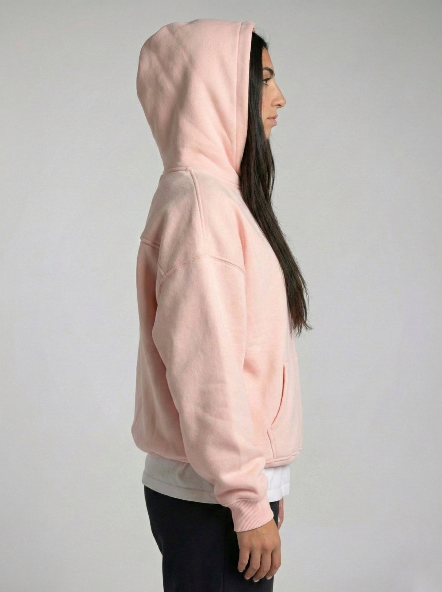 THE MADNESS HOODIE NUDEPINK