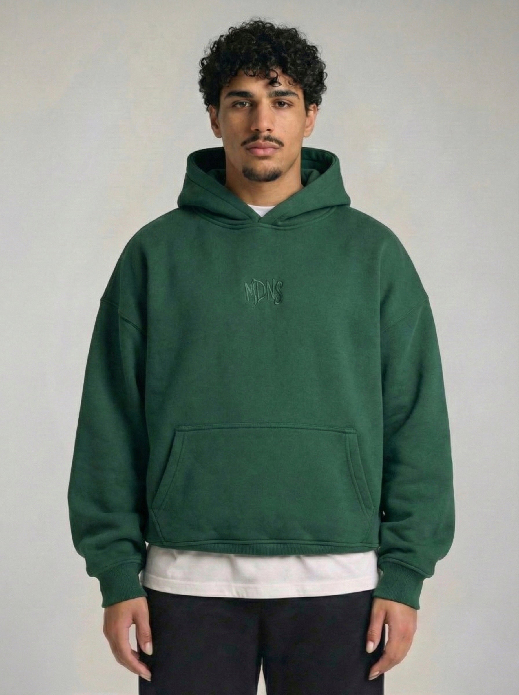 THE MADNESS HOODIE FOREST GREEN